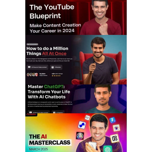 Dhruv Rathi all courses 2025